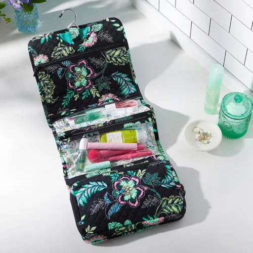 Vista 4 de Vera Bradley Accesorio organizador de viaje colgante de algodón para mujer