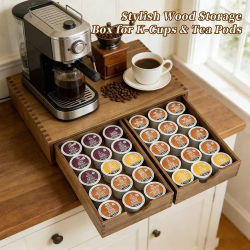 Vista 5 de Organizador de tazas K, cajón con soporte para cápsulas de café