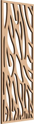 Vista 177 de 9 3/8"W x 24 3/8"H x 1/4"T Bristol Decorativos Paneles de Pared de Madera Calado, Cereza