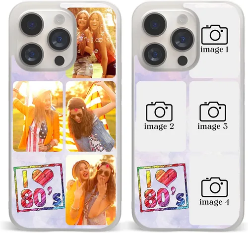 Vista 36 de Fundas de teléfono personalizadas Red Love You Imágenes empalmadas para iPhone 5 6 7 8 11 12 13 14 15 16 Pro Max Plus Mini X para Samsung S21 S22