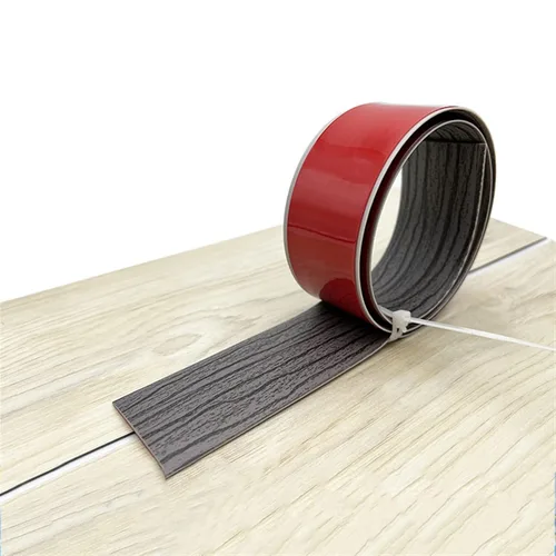 Vista 12 de Tiras de cubierta de suelo, tira de transición de piso de 2.0 in de ancho, tira de suelo laminado de transición de suelo autoadhesivo, tira divisora