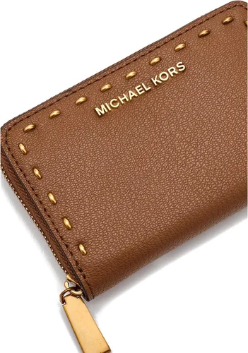 Vista 3 de MICHAEL Michael Kors Jet Set - Estuche para tarjetas con cremallera pequeña para mujer, 1, talla única, talla única