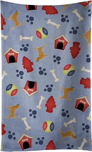 Vista 20 de Caroline's Treasures BB3948KTWL Affenpinscher Dog House Collection - Toalla de cocina para invitados, toalla de baño decorativa para cara, té, paño