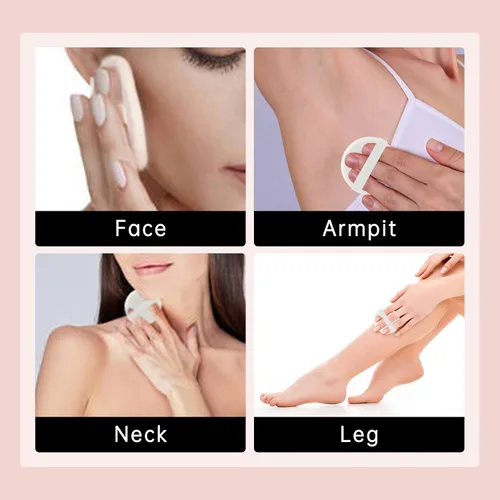 Vista 5 de 4 almohadillas de algodón para polvo, esponja de maquillaje suave para base de polvo suelto, almohadillas para la cara, base cosmética corporal 3.15