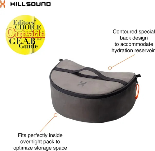 Vista 2 de Hillsound PackStack cubos de almacenamiento resistentes a la intemperie para mochileros y campamentos, organizadores de almacenamiento que ahorran