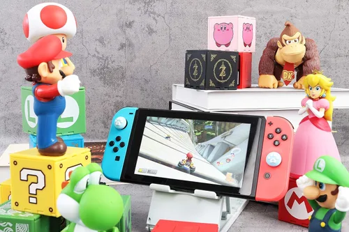 Vista 5 de Game Case for Nintendo Switch, Switch Game Card Holder 16 Game Storage Cube Portable Game Card Organizer for Switch lite