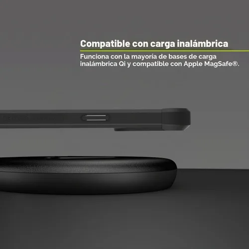 Vista 3 de PureGear DualTek - Funda para Apple iPhone 15 Pro (2023) de 6.1 pulgadas, protección probada y aprobada por militares, resistente y duradera Negro