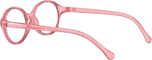 Vista 5 de Ray-Ban Marcos redondos para anteojos graduados RY1901 para niños, Transparente FucsiaDemo Lens
