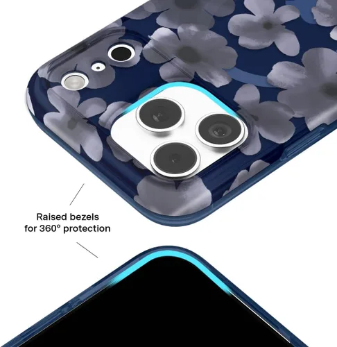 Vista 342 de VELVET CAVIAR Funda para iPhone 15, compatible con MagSafe, probada contra caídas de 10 pies, fundas protectoras de diseño, leopardo color rosa