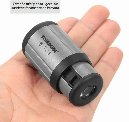 Vista 3 de Lixada Mini monocular monocular compacto alcance del bolsillo del telescopio ultraligero 18