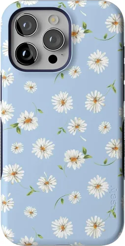 Vista 10 de Funda Casely para iPhone 15 Pro Max Todas las sonrisas Adhesivo de cara sonriente Compatible con MagSafe Diseño protector audaz