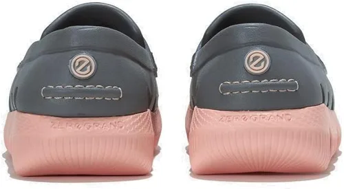 Vista 3 de Cole Haan Zerogrand - Mocasines planos para todo el día para mujer estilo informal color gris