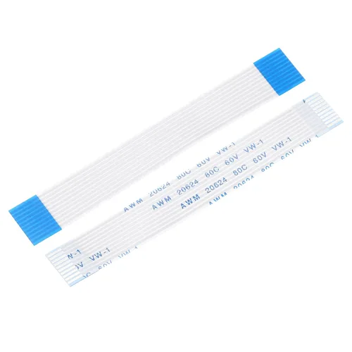 Vista 43 de uxcell Cable plano flexible, 30 mm, 1 mm de distancia entre conductores, 4 pines, cables FPC y FFC de cinta flexible para televisor LCD, audio