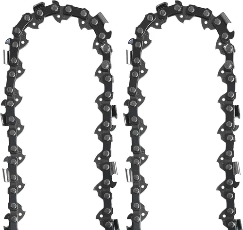 Vista 2 de 2 cadenas de sierra de podar de 8 pulgadas para motosierra 3004-20, cadena de repuesto de 8 pulgadas para sierra de podar HATCHET 3004-20