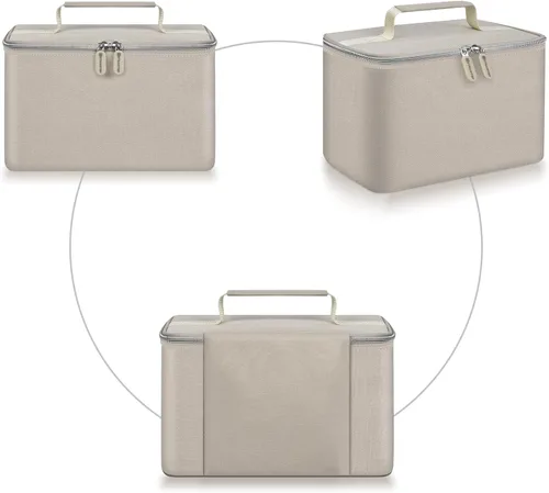 Vista 2 de Bolsa de transporte para batidora de mano digital para batidoras de mano KitchenAid 5/6/7/9 Ultra Power Speed, estuche de almacenamiento de viaje