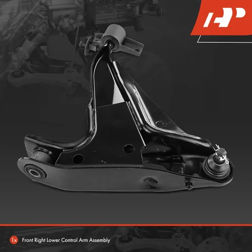 Vista 2 de A-Premium Brazo de control inferior delantero derecho, con rótula y buje, compatible con Ford Explorer 2002-2005, Mercury Mountaineer 2002-2005