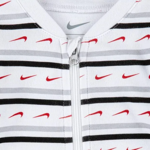 Vista 2 de Nike Enterizo con cremallera completa y estampado para bebé niño