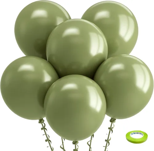 Vista 129 de Bezente Paquete de 150 globos de látex mate color burdeos de 5 pulgadas rojo (07-Red-G42)