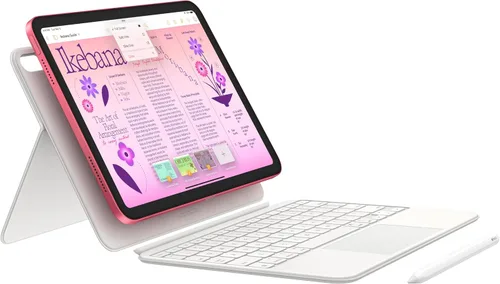 Vista 5 de Apple iPad (10ª generación): con chip A14 Bionic, pantalla Liquid Retina de 10.9 pulgadas, 64GB, Wi-Fi 6, cámara frontal de 12MP/cámara trasera