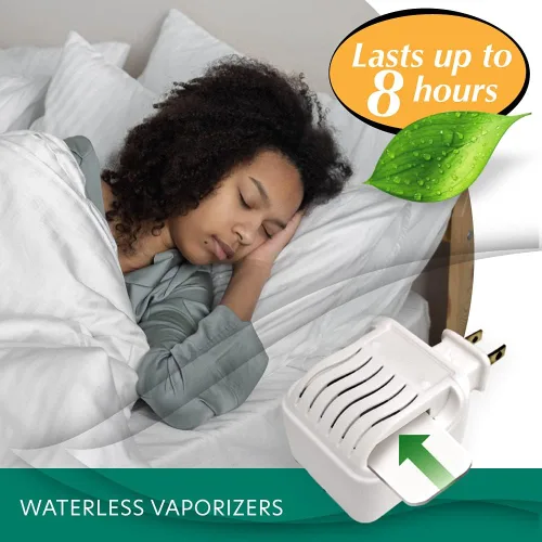 Vista 4 de Almohadillas de repuesto universales para vaporizador sin agua enchufable, eucalipto mentol calmante no medicado, apto para todos los vaporizadores