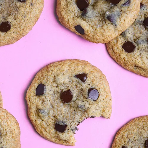 Vista 3 de Miss Jones Baking Mezcla de galletas con chispas de chocolate sin gluten, más chispas de chocolate, 50% menos azúcar, postres y golosinas endulzados