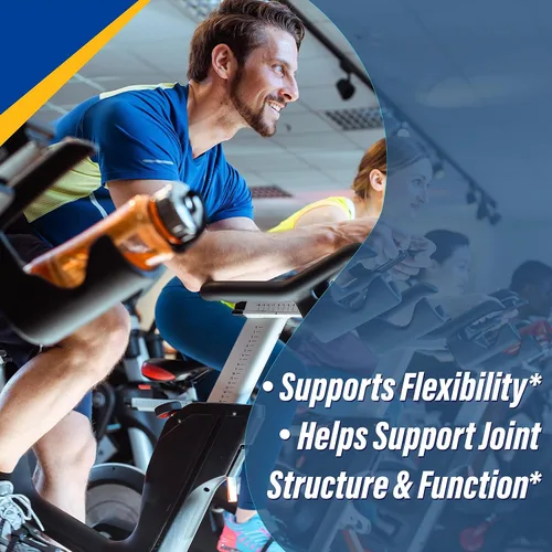 Vista 3 de Glucoflex Glucosamina y sulfato de condroitina con MSM, apoyo articular las 24 horas, huesos saludables, apoya la movilidad saludable, 30 porciones