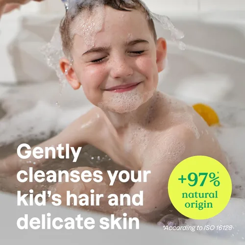 Vista 3 de ATTITUDE Champú y gel de baño para niños, limpiador de cabello y cuerpo verificado por EWG, jabón dermatológicamente probado, productos de baño a