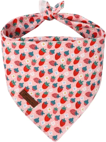 Vista 25 de Bandana de verano para mascotas - Bufanda triangular de rejilla de algodón cómoda para cachorros, pañuelo lavable para perros o gatos, niños