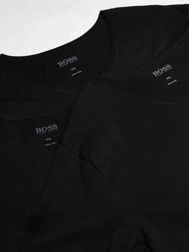 Vista 2 de BOSS Mens 3-Pack V-Neck Regular Fit Short Sleeve T-Shirts