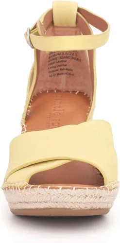 Vista 10 de Gentle Souls by Kenneth Cole Women's Charli X Band - Sandalias de tacón con hebilla de cuña