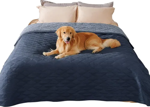 Vista 31 de Luciphia Funda de sofá 100% impermeable para perros, antideslizante, protector de sofá para mascotas, tapete para sofá, cachorro y gatos, con parte