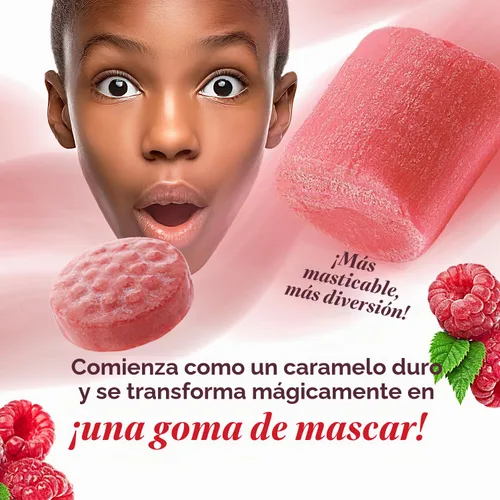 Vista 7 de Razzles Candy Gum - Bolsa de goma de mascar original con sabor a fruta de 1.7 libras, para máquina expendedora de recambio de goma de mascar a