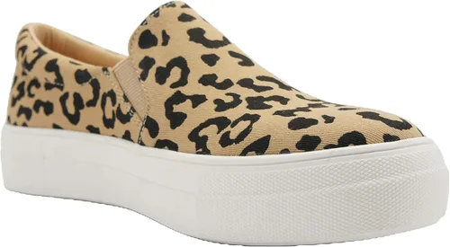 Vista 2 de Soda Zapatos planos para mujer, mocasines casuales de espuma viscoelástica