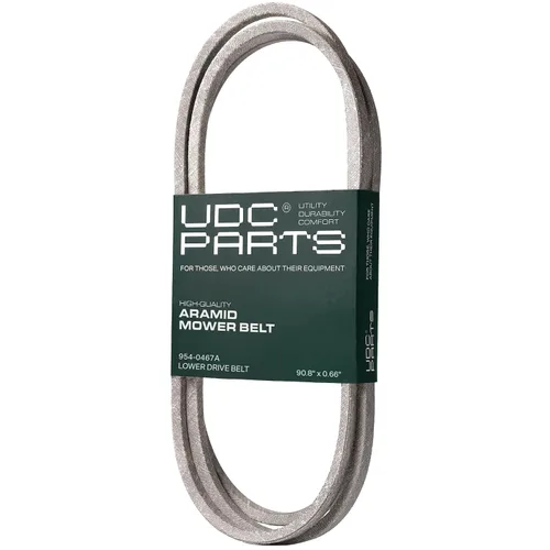 Vista 43 de UDC Parts 137153 Correa de transmisión para Craftsman 532137153 Husqvarna GT2254 GT190 GT200 AYP CT2050B CT2050C AYP8188A79 Poulan PP1846 PBGT2254