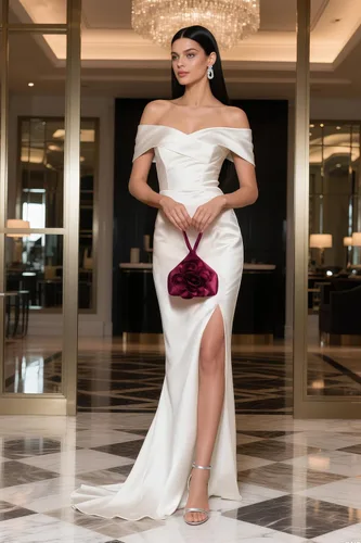 Vista 2 de BABEYOND Bolsos de mano para mujer, bolsos de noche de satén con flores, bolso de pulsera elegante para fiestas, uso diario, boda