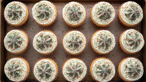 Vista 7 de NCS Azúcar de lijado rojo, blanco y verde navideño, 8 onzas, ideal para cupcakes, galletas, pasteles, paletas de pastel