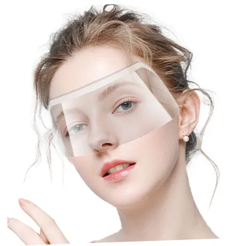Vista 5 de 50 protectores de ojos para corte de pelo, visera transparente para maquillaje, ducha, salón, ajuste cómodo, protector de ojos para corte de cabello