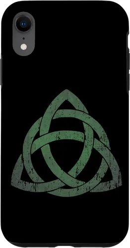 Vista 24 de Funda gráfica de símbolo cristiano triquetra con nudo celta irlandés para iPhone 16