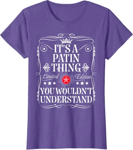 Vista 21 de Camiseta Patin Name Its A Patin Thing You Wouldn't Understand, Negro -, Pequeña