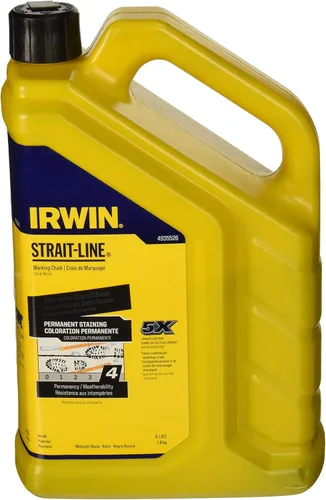 Vista 3 de IRWIN Tools STRAIT-LINE - Tiza de marcado permanente, rojo carmesí, 6 onzas (4935519)