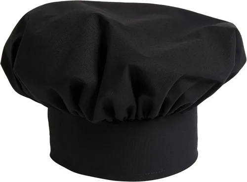 Vista 2 de Uncommon Threads - Gorro de chef de sarga unisex
