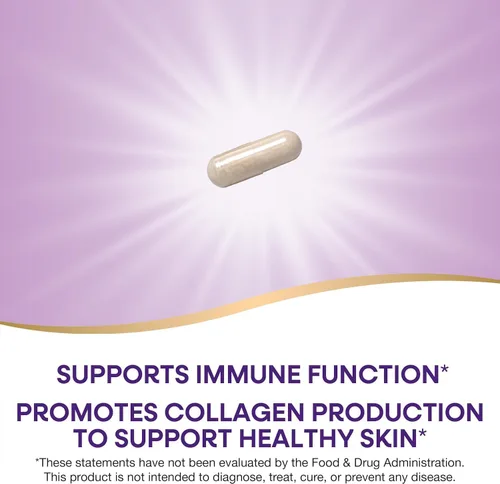 Vista 4 de Nature's Way Extra Strength(1) Vitamina C con bioflavonoides, apoya la salud inmunológica*, promueve la producción de colágeno para una piel sana*
