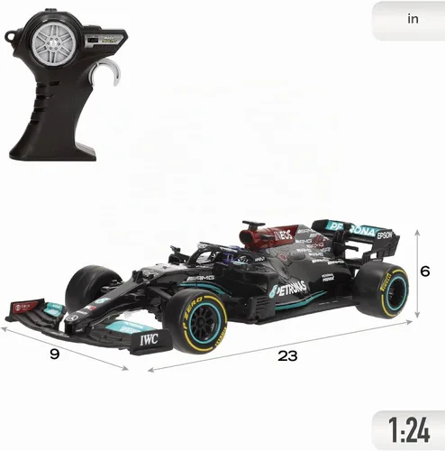 Vista 4 de Maisto 1:24 Premium RC F1 MERCEDES Temporada 2021 L Hamilton (M82355)