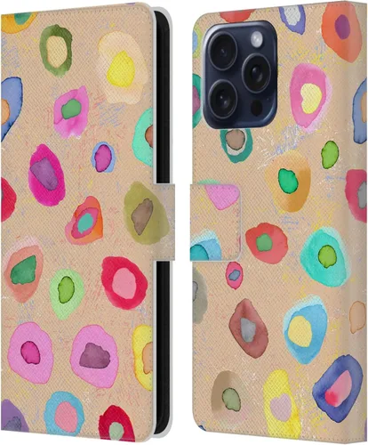 Vista 90 de Head Case Designs Officially Licensed Ninola Ditsy Flowers Yellow Nature Bold Leather Wallet Case Compatible with Samsung Galaxy A07 4G