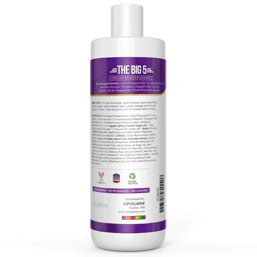 Vista 2 de Champú orgánico para el crecimiento del cabello de Hair Covet, 16 onza
