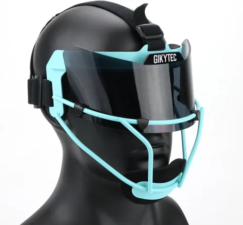 Vista 6 de Universal Softball Visor - Softball Eye-Shield Mask - Baseball Sports Sunglasses - Face Shield
