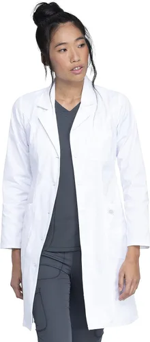 Vista 4 de Dickies EDS 82401 - Abrigos de laboratorio profesionales para mujer de 37 pulgadas