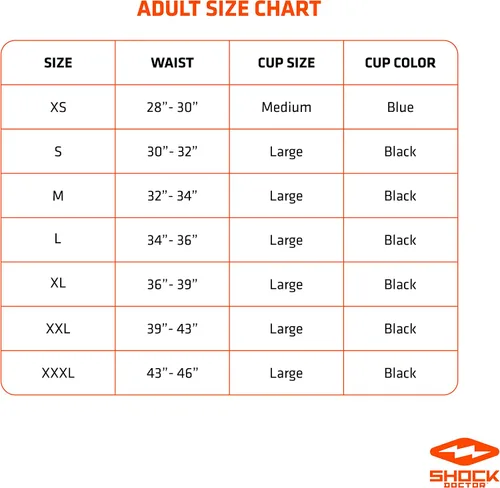 Vista 4 de Shock Doctor Compression Shorts with Protective Bio-Flex Cup, Moisture Wicking Vented Protection, Adult