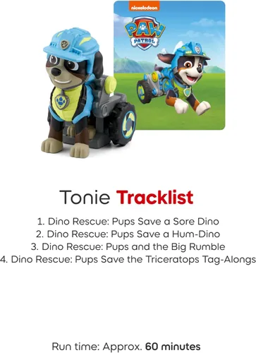 Vista 6 de Tonies Figura de juguete Rex Audio de Paw Patrol