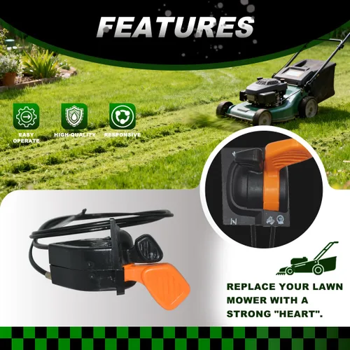 Vista 4 de AM140333 Reemplazo del cable de palanca de estrangulador del acelerador para John Deere X300 X304 X305R X310 X320 X324 X340 X360 X500 X530 X534